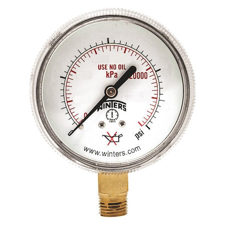 Winters Pressure Gauge PWL2723 - product photo 1