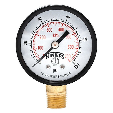 Winters Pressure Gauge PEM202 - product photo 1