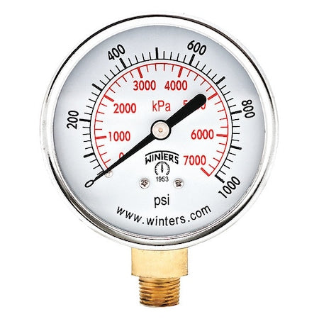Winters Pressure Gauge PEM290 - product photo 1