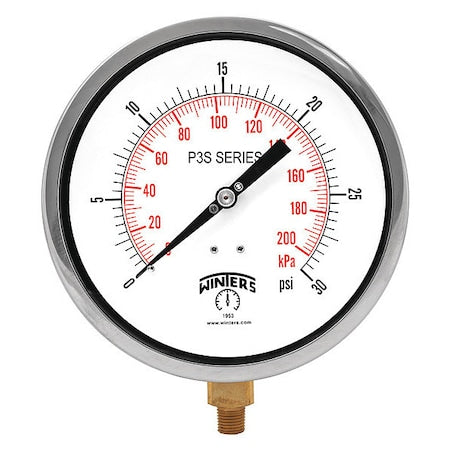 Winters Pressure Gauge P3S6084 - product photo 1