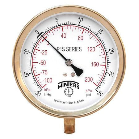 Winters Pressure Gauge P1S412 - product photo 1