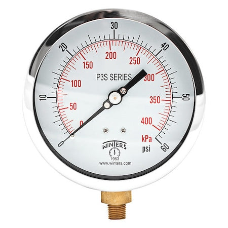 Winters Pressure Gauge P3S6010 - product photo 1