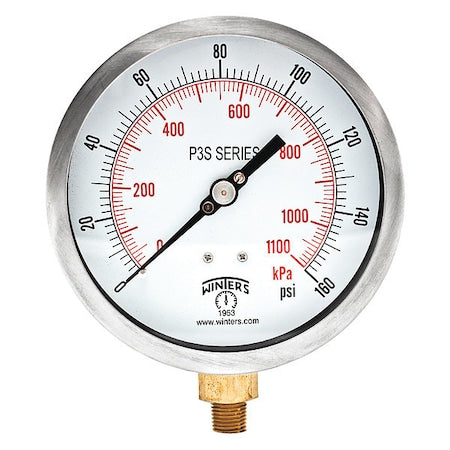 Winters Pressure Gauge P3S6012 - product photo 1