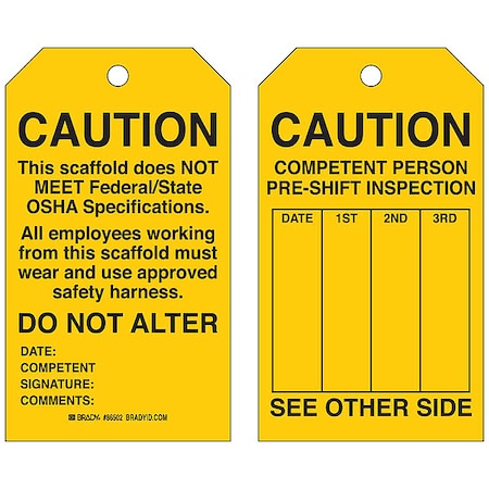 Brady Safety Sign 86629 - product photo 1