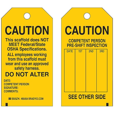 Brady Safety Sign 86454 - product photo 1
