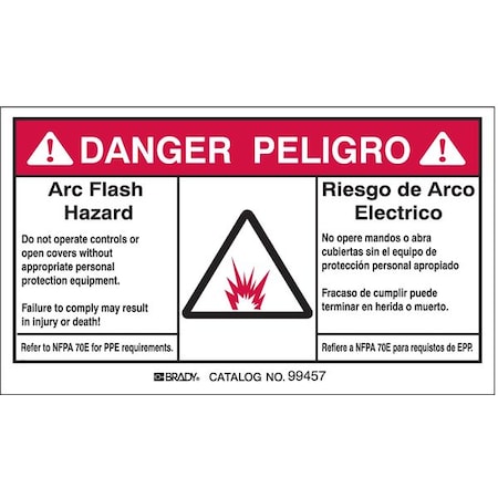 Brady Safety Sign 99457 - product photo 1