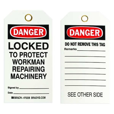 Brady Safety Sign 76206 - product photo 1