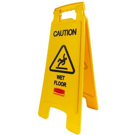 Rubbermaid Commercial Safety Sign FG611277YEL - product photo 1