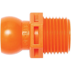 Loc-Line 51805 Connector, 1/2 In, Pack of 4