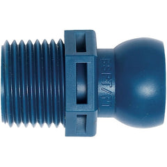Loc-Line 51827 BSPT Connector, 1/2 In, Pack of 4