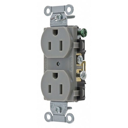 Bryant Wiring Device CRS15GRY - product photo 1