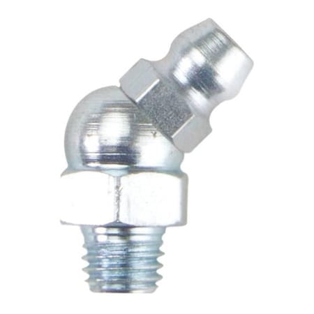 Westward 52NZ49 Fitting, 45 Deg., 1/4"-28 Thread Size, Pack of 10
