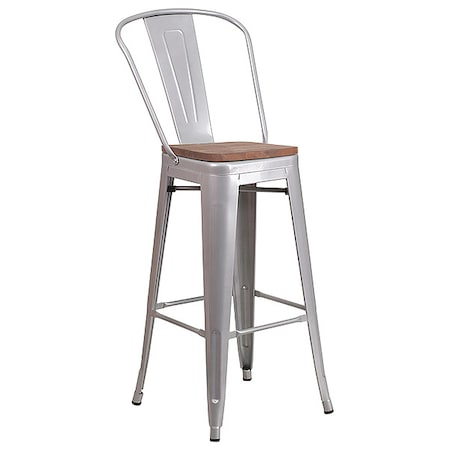 Flash Furniture Kitchen Furniture CH-31320-30GB-SIL-WD-GG - product photo 1