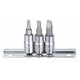 Westward 54TN95 Socket Bit Set, SAE, 8 pcs