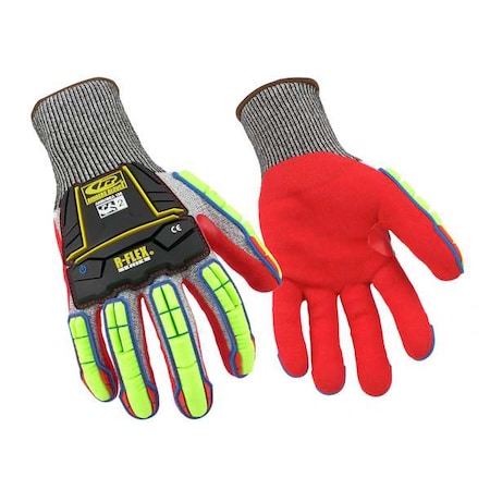 Ringers Gloves 065G-08 Cut Level A4, Nitrile, Sandy, Pair