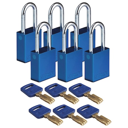 Brady Safety Equipment ALU-BLU-38ST-KA6PK - product photo 1