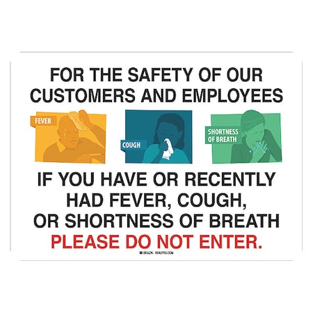 Brady Safety Sign 170174 - product photo 1