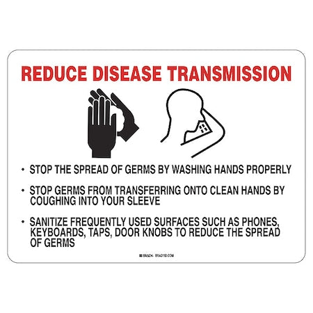 Brady Safety Sign 170274 - product photo 1