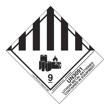 Labelmaster Safety Sign HSNLB5500 - product photo 1
