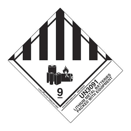 Labelmaster Safety Sign HSNLB5600 - product photo 1