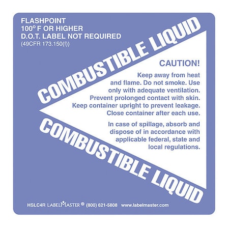 Labelmaster Safety Sign HSLC4R - product photo 1