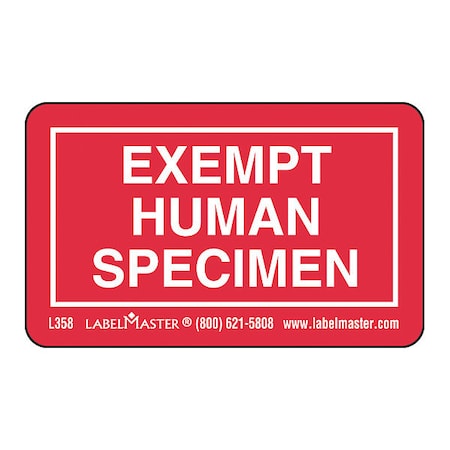 Labelmaster Safety Sign L358 - product photo 1