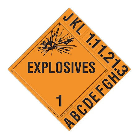 Labelmaster Safety Sign PV32R - product photo 1