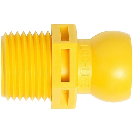Loc-Line 56805 Flex Hose Connector, Acid Resistant, Pack of 4