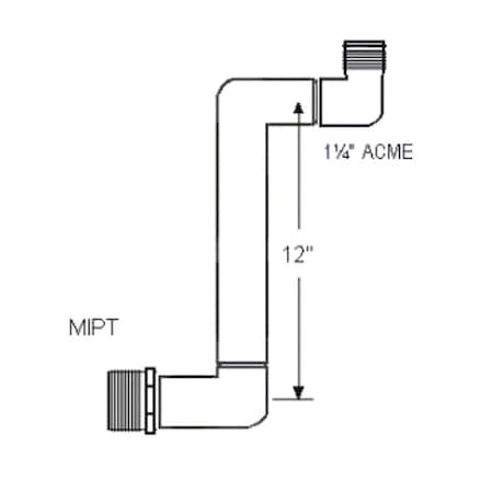 Westlake Pipe & Fittings Pipe Fitting G230212 - product photo 1