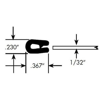 Fairchild Rubber Stock 1581-50 - product photo 1