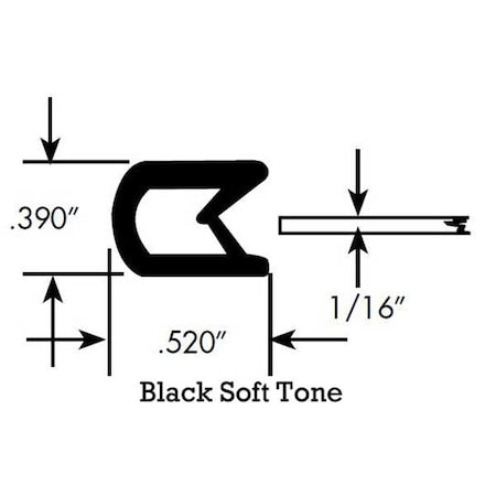 Fairchild Rubber Stock 1584-50 - product photo 1