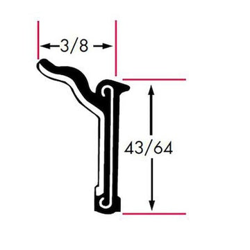 Fairchild Rubber Stock 1181-4X2 - product photo 1