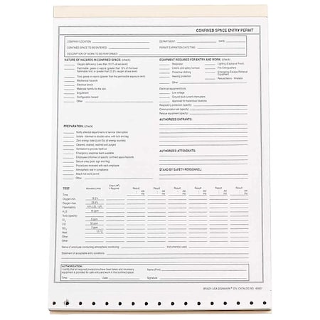 Brady Safety Sign 65937 - product photo 1