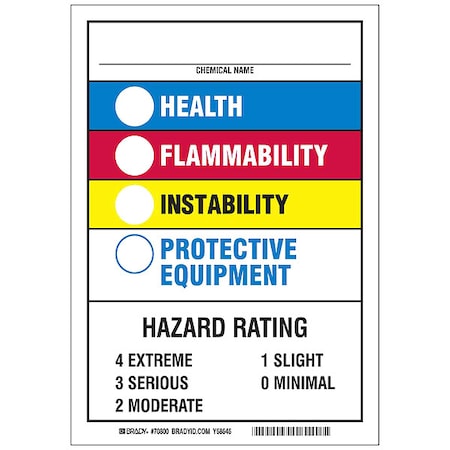 Brady Safety Sign 70800 - product photo 1