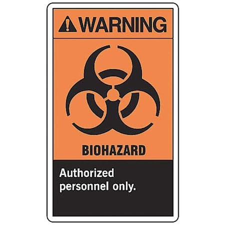Accuform Safety Sign LBHZ301VSP - product photo 1