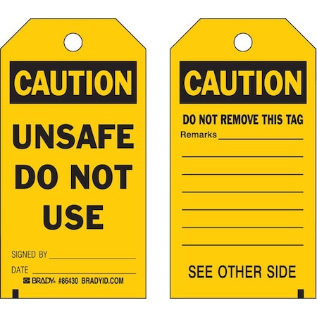 Brady Safety Sign 86430 - product photo 1