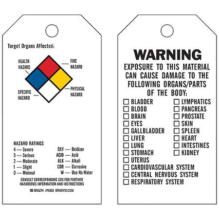 Brady Safety Sign 76203 - product photo 1