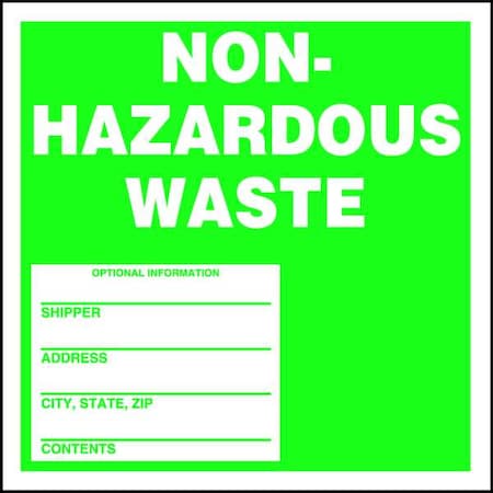 Accuform Safety Sign MHZW11SLC - product photo 1