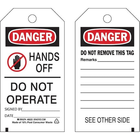 Brady Safety Sign 86522 - product photo 1