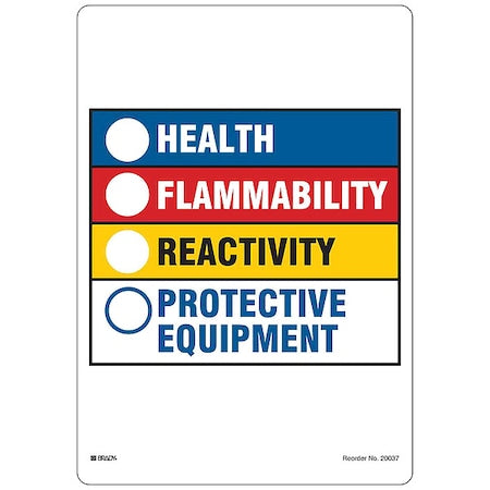 Brady Safety Sign 20037VLS - product photo 1