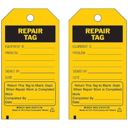 Brady Safety Sign 86434 - product photo 1