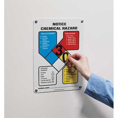 Accuform Safety Sign ZFD837VA - product photo 1