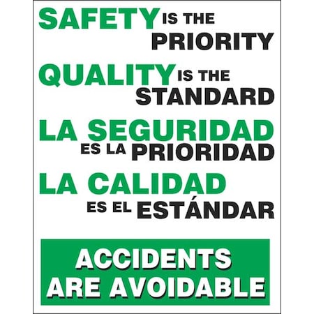 Accuform Safety Sign SP124517L - product photo 1