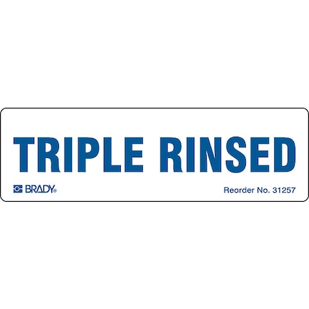Brady Safety Sign 31257LS - product photo 1