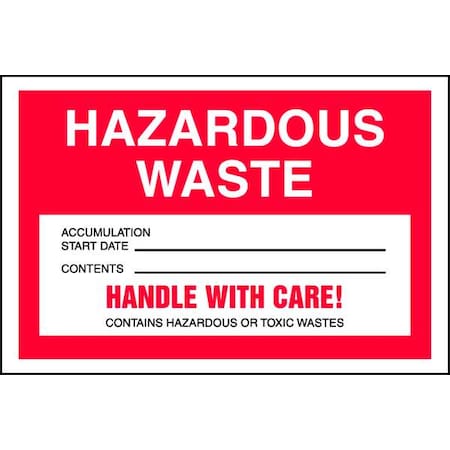 Accuform Safety Sign MHZW15EVC - product photo 1