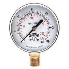 Winters Pressure Gauge PEM212LF - product photo 1