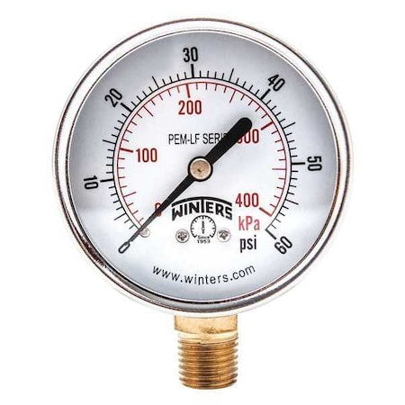Winters Pressure Gauge PEM213LF - product photo 1