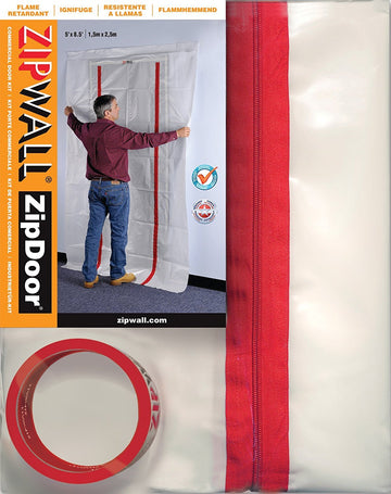 ZIPWALL Door ZDC - PK12, 12 Pack