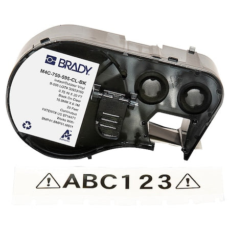 Brady Safety Sign M4C-750-595-CL-BK - product photo 1