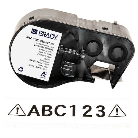Brady Safety Sign M4C-1000-595-WT-BK - product photo 1